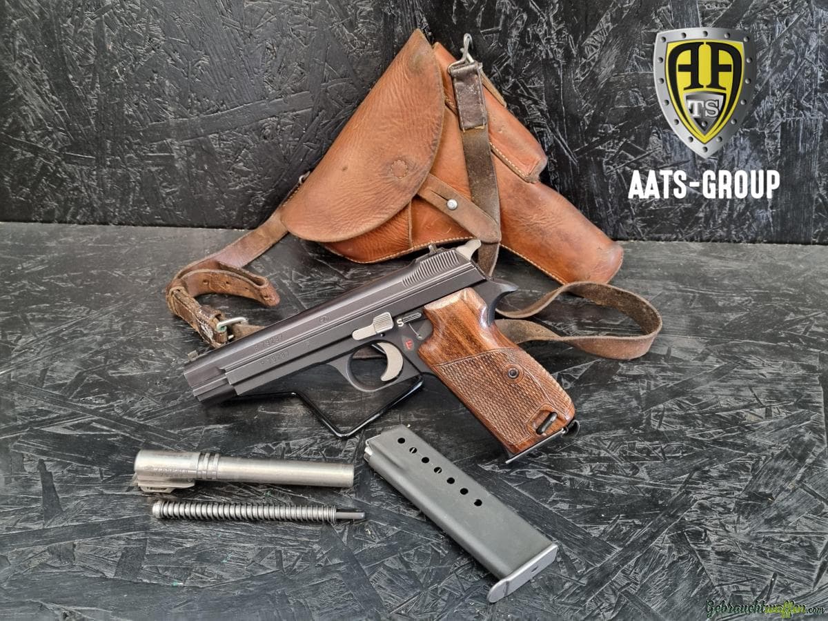 Pistole SIG P210-2 Wechselsystem im Kaliber 7.65mm Para 9mm Para - Zustand neuwertig bis 1