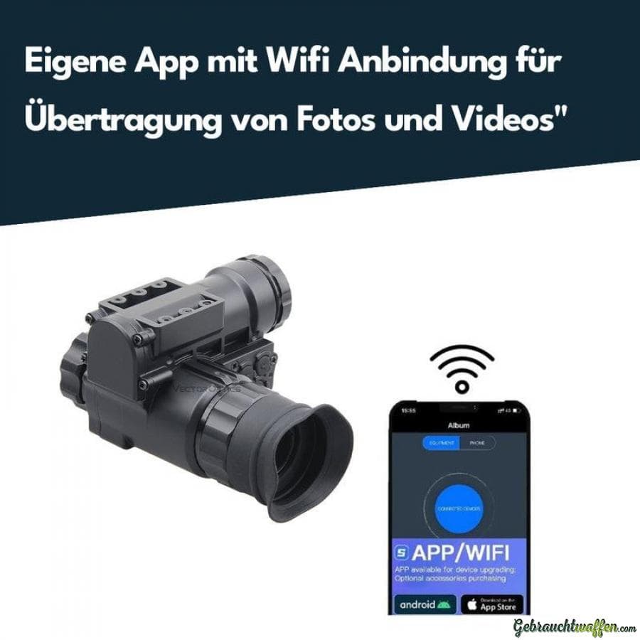 Vector Optics OWNV-10 Monocular Nachtsichtgerät mit Möglichkeit zur Helmmontage — Bild 2