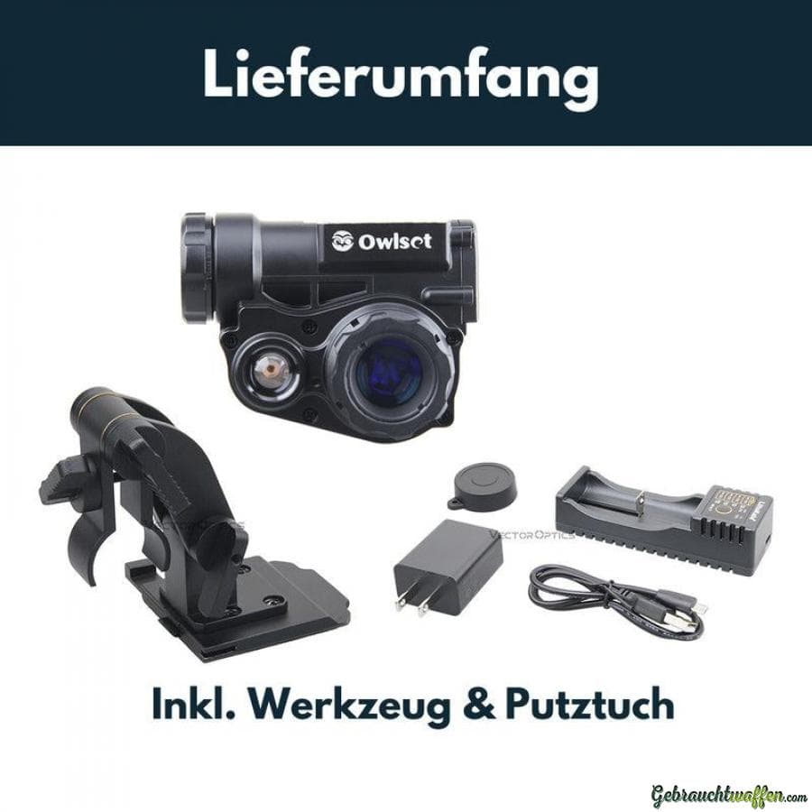 Vector Optics OWNV-10 Monocular Nachtsichtgerät mit Möglichkeit zur Helmmontage — Bild 4