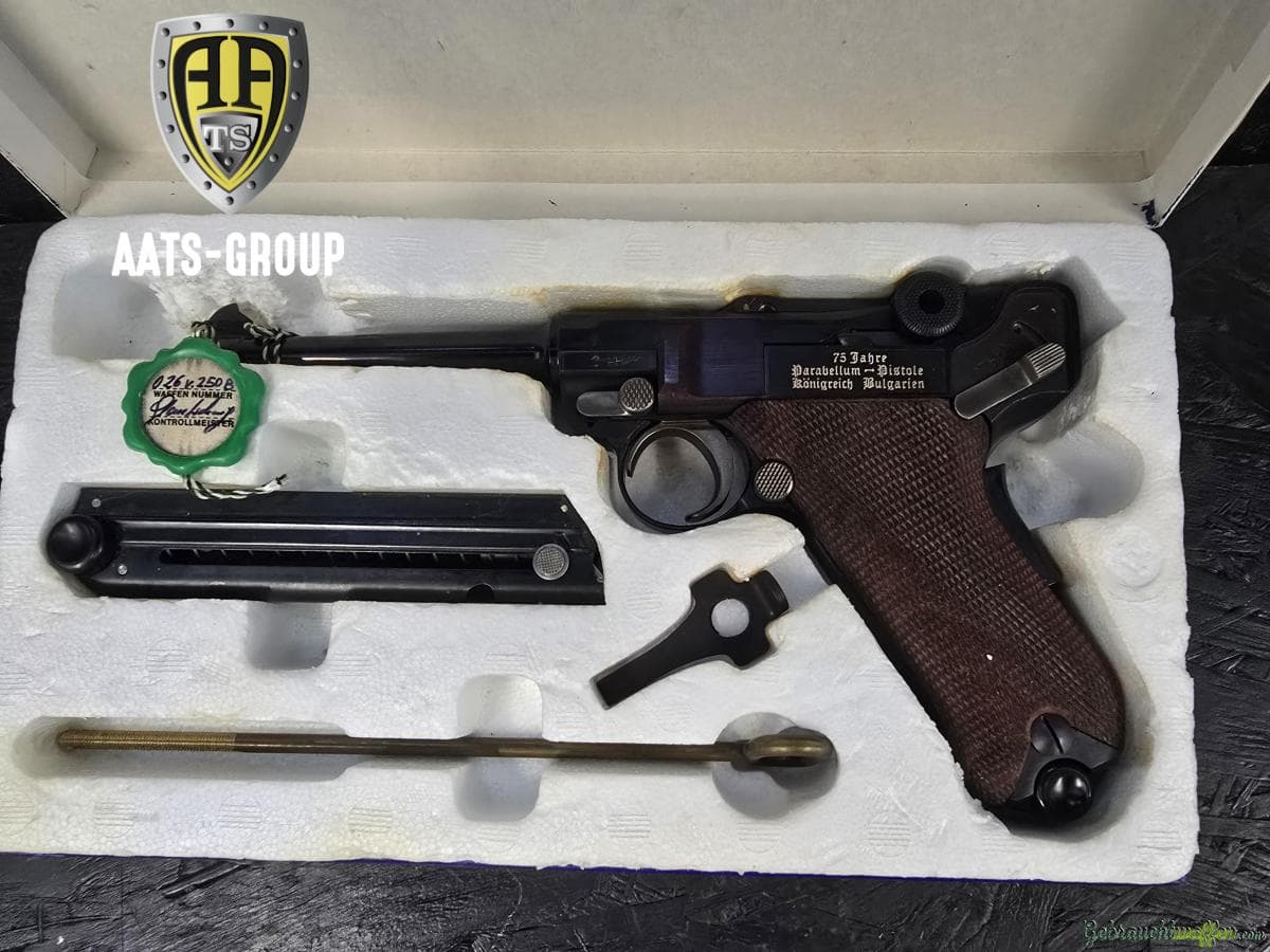 OCCASION Pistole Mauser Parabellum P08 Jubiläum 75 Jahre 7.65mm Para — Bild 3