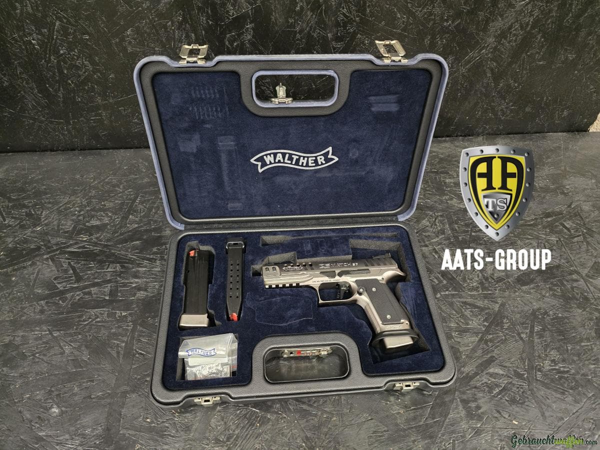 OCCASION Pistole Walther Q5 Steel Frame Black Tie 9mm Para - Zustand 1 — Bild 2