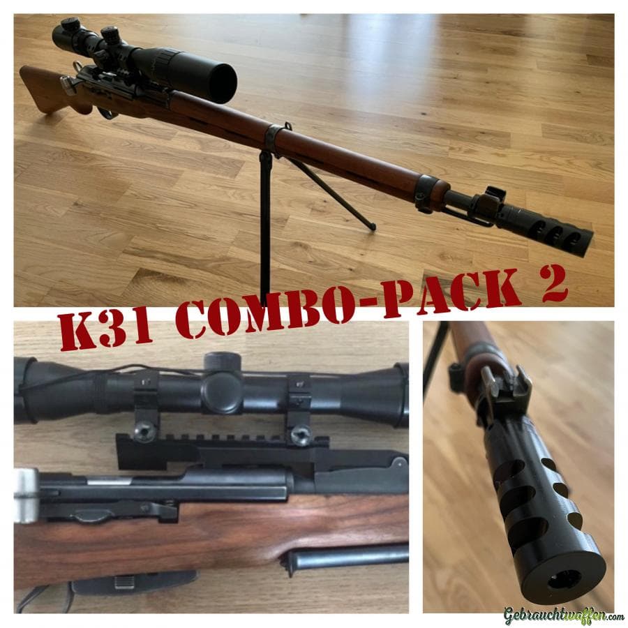 K31 Combo 2 ZF-Rail & Mündungsbremse NEU