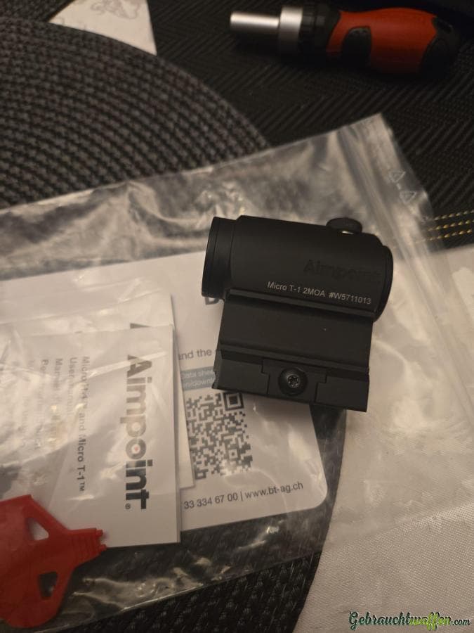 Aimpoint Micro T1 2MOA neu unbeschossen