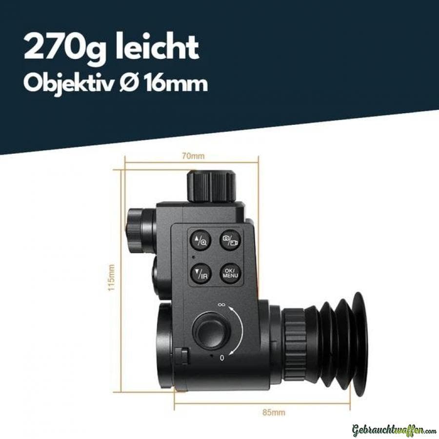 Vorsatz Nachtsichtgerät mit 850 IR-Strahler — Bild 2