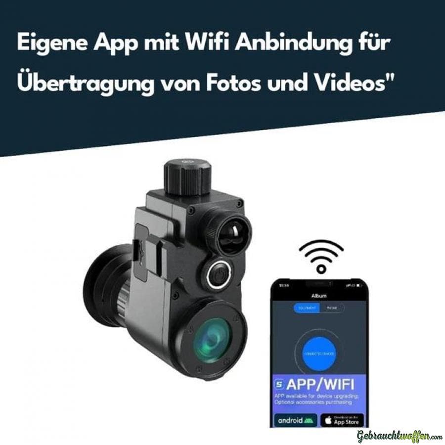 Vorsatz Nachtsichtgerät mit 850 IR-Strahler — Bild 3