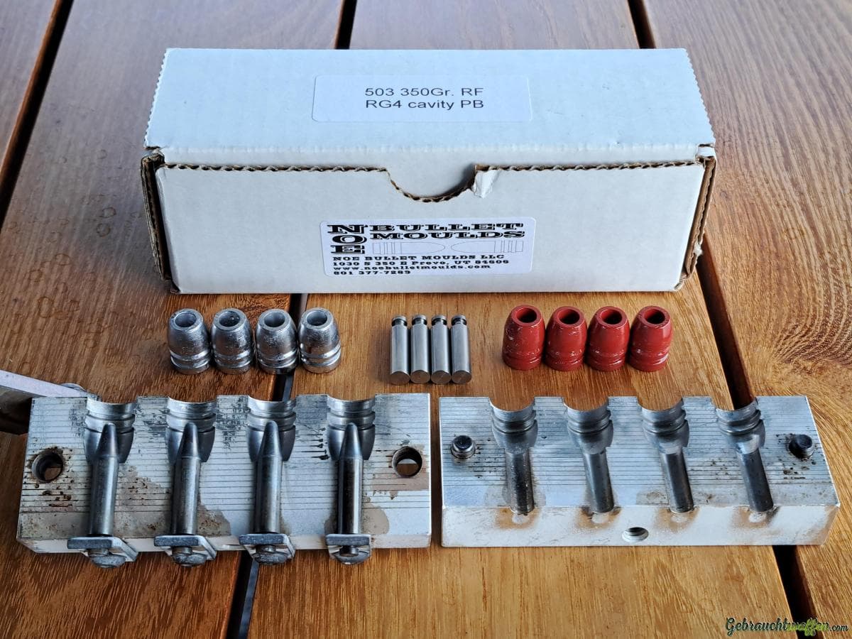 NOE 4-fach Giesskokille .503/350 RF HP (gebraucht) — Bild 2