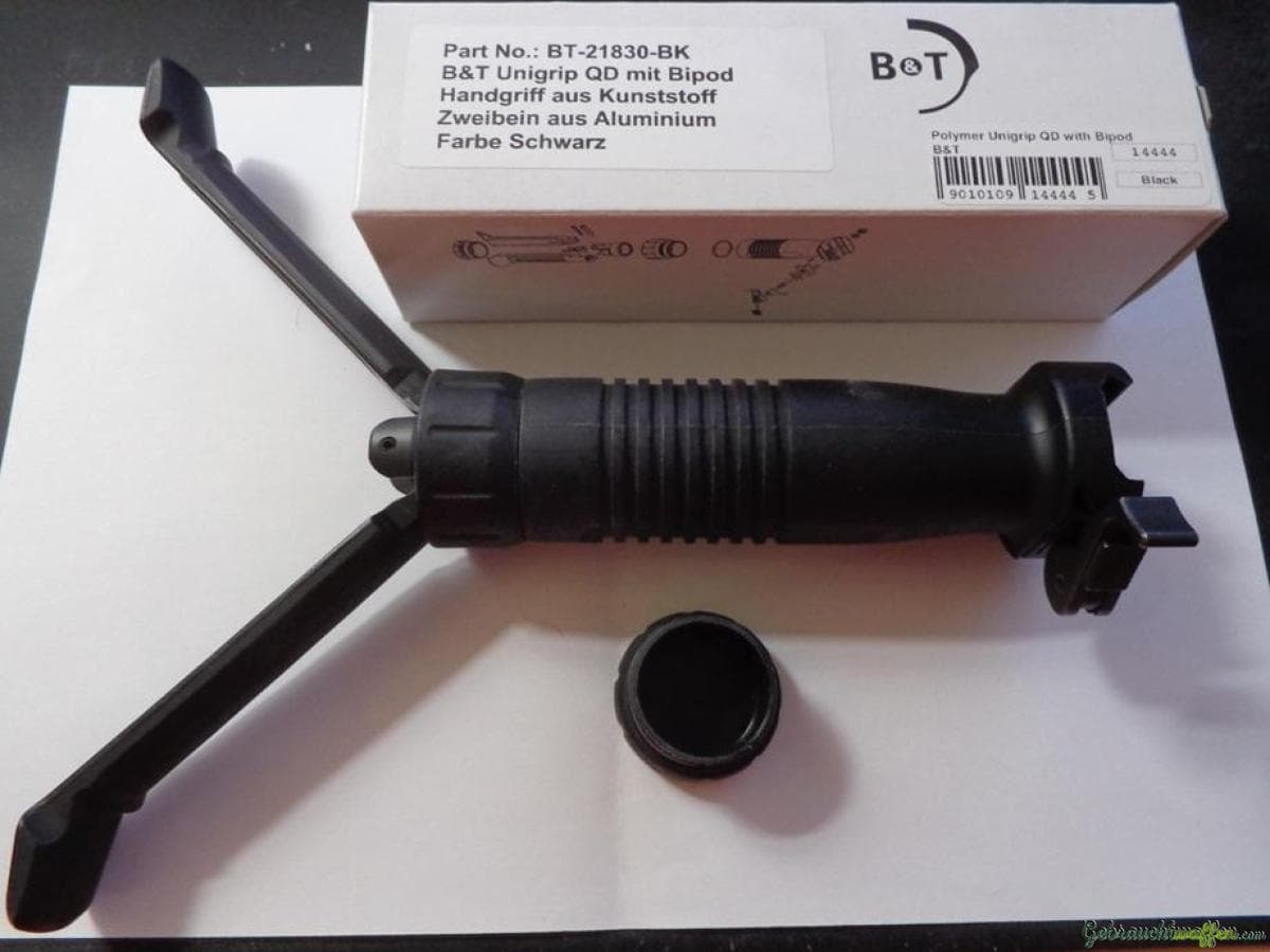 B&T Vorgriff mit Aluminium Bipod (Schwarz) — Bild 3