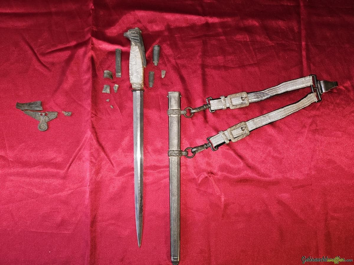 Dolch für HOHE Staatsbeamte Mod. 1939 Hauer Faschinenmesser Säbel Schwert — Bild 2