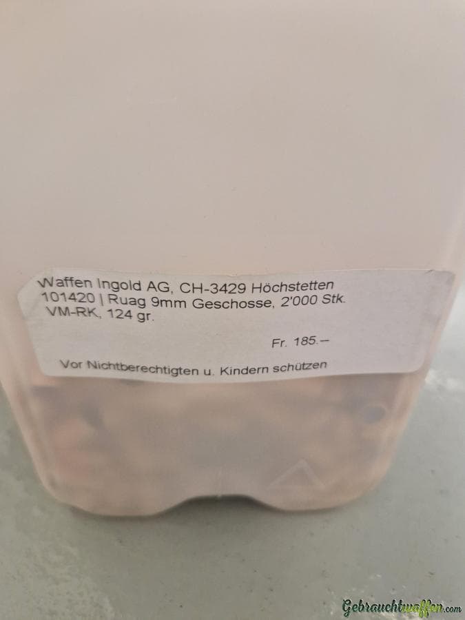 Diverse 9mm Geschosse — Bild 2