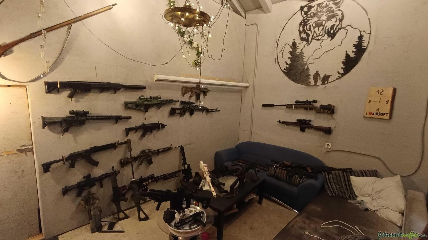 Airsoft Sammlung Verdünnung Komplettes Set: Gear, Pistolen, Gewehre, HPA, GBB, AEG usw.