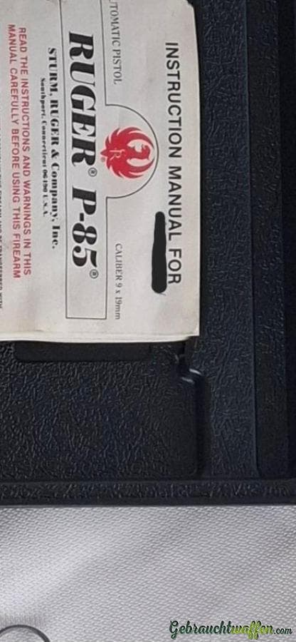 Ruger | Sturm P85 9x19mm Parabellum/Luger/NATO — Bild 2