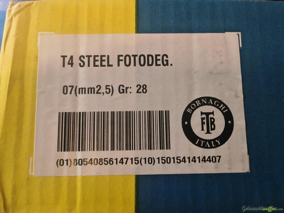 Bornaghi 12/70 Steel Shot 2.5mm 28gr — Bild 2