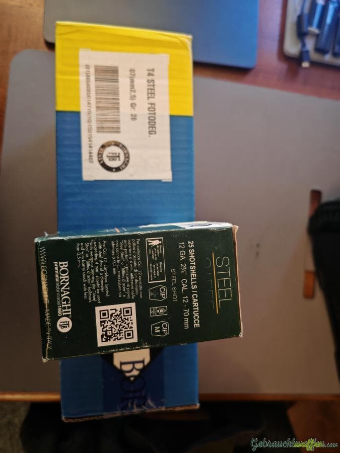 Bornaghi 12/70 Steel Shot 2.5mm 28gr — Bild 3