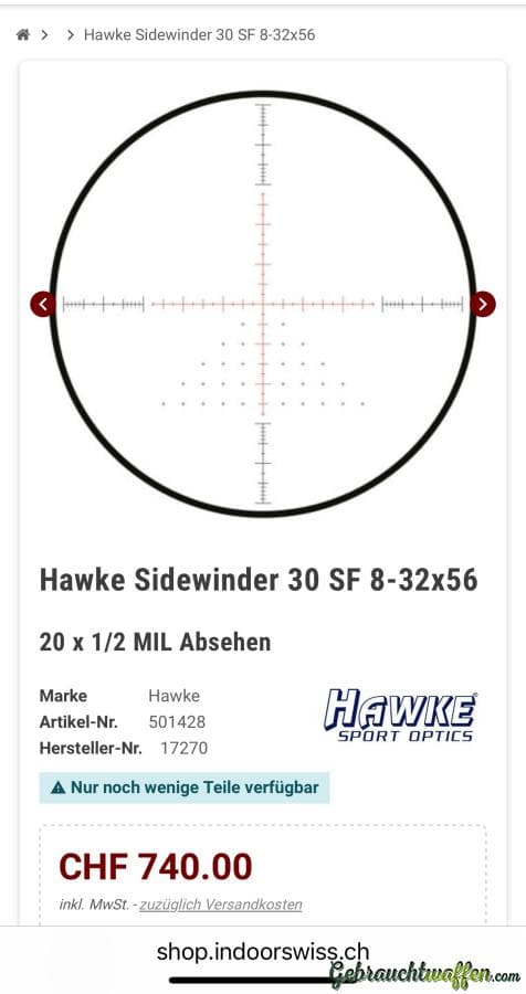 ZF Hawke Sidewinder 8-32x56 — Bild 4