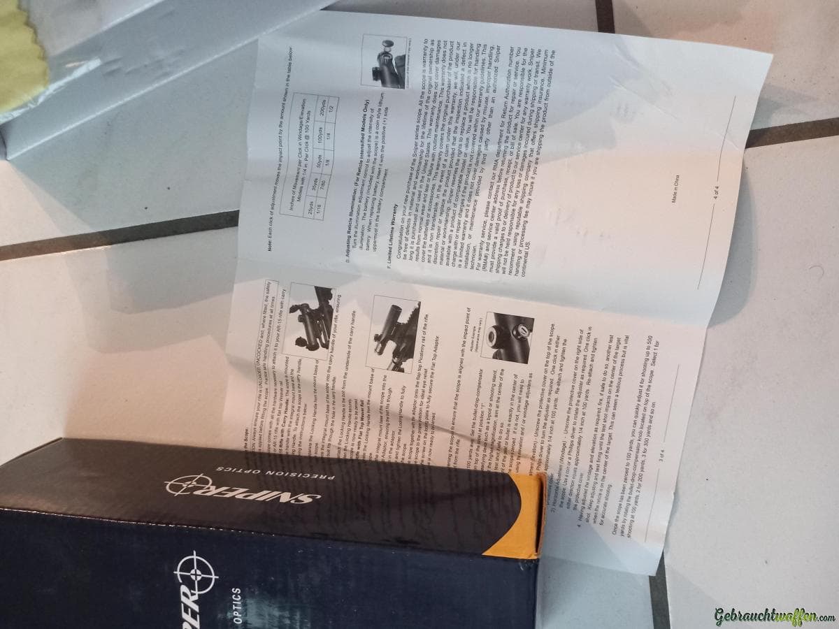 AR-15  carry handel Optic — Bild 5