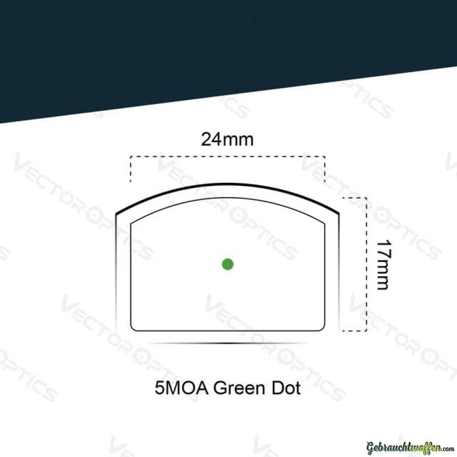 Vector Optics VOGP-01 Paragon 4x24 Mini Prism Scope & Frenzy 1x17x24 Green Dot Kit — Bild 6