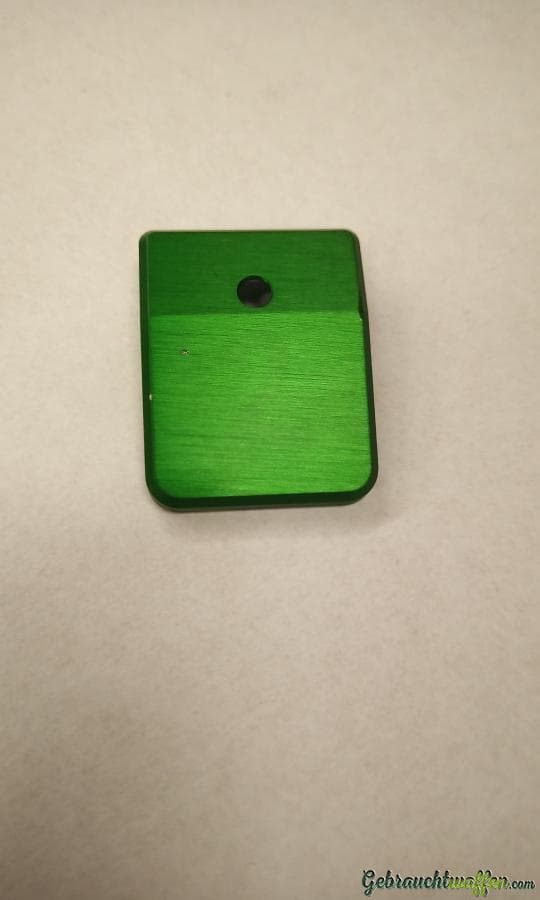 CZ TS 2, CZ 75 Tactical Sports Alu-Magazinboden grün