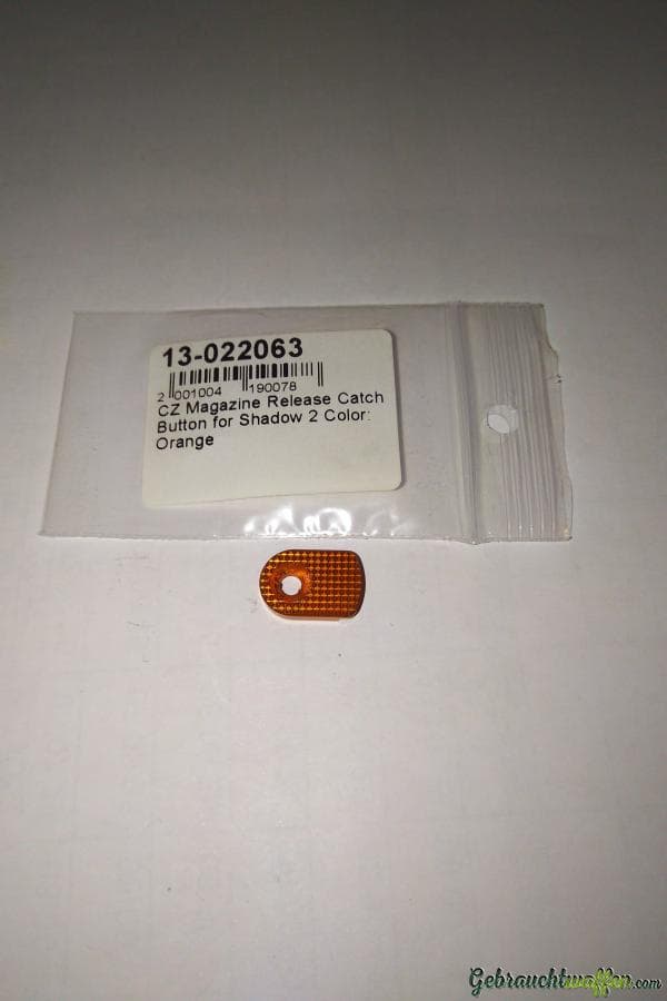 CZ TS 2, CZ Shadow 2 Magazinauslöseknopf orange