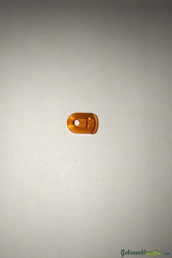 CZ TS 2, CZ Shadow 2 Magazinauslöseknopf orange — Bild 2