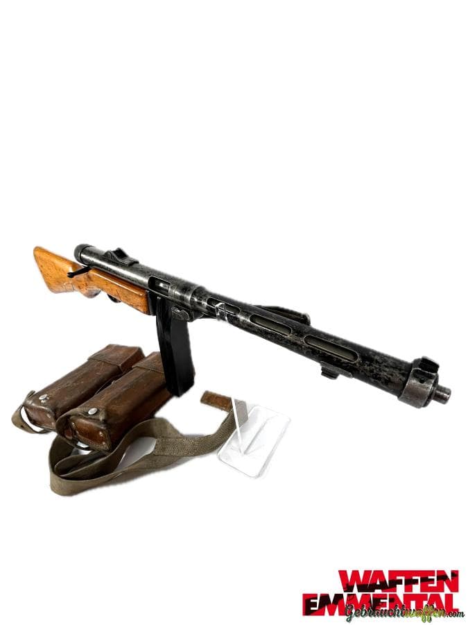 Ord.-Maschinenpistole Hispano-Suiza MP 43/44 Vollautomat 9mm Luger Sehr gut — Bild 2