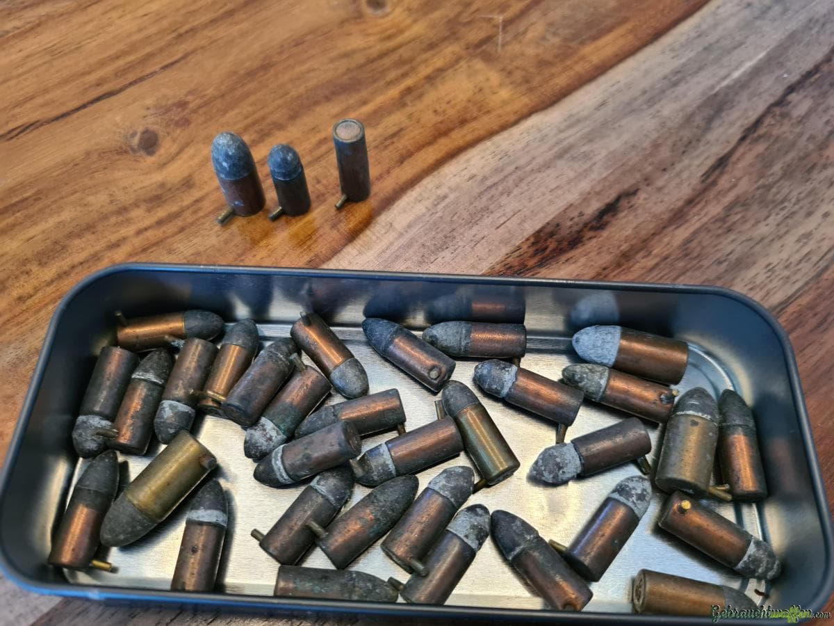 Lefaucheux Patronen 7 und 9mm