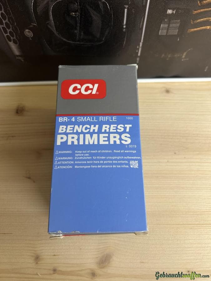 CCI Zündhütchen BR-4 Small Rifle – Bench Rest