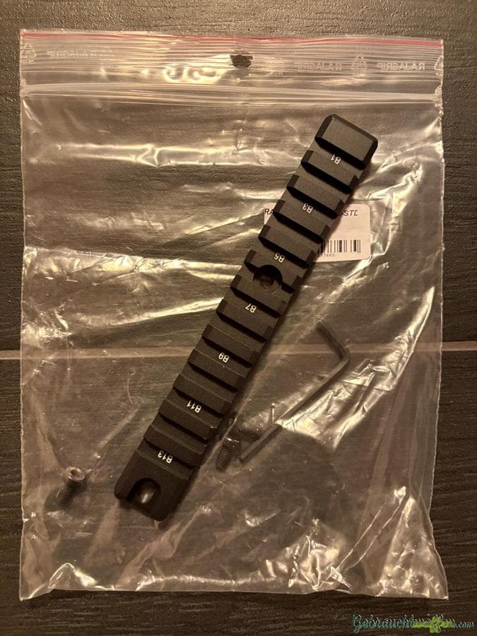 Picatinny rail neuve