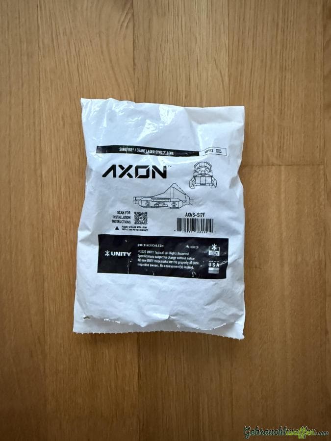 Unity Tactical Axon SYNC SureFire/Laser Crane | FDE, 7" — Bild 2