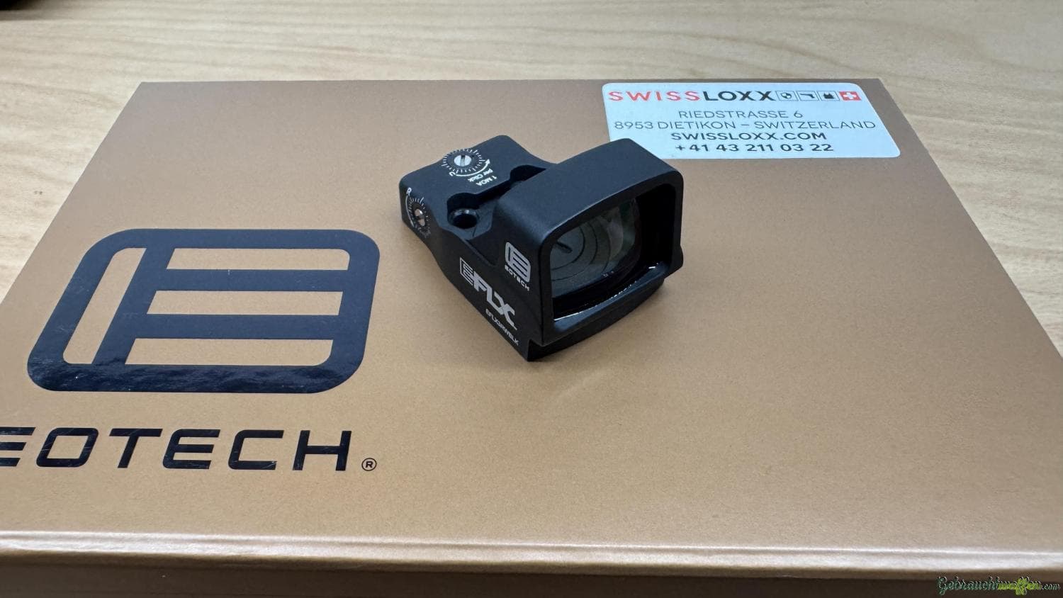 EOTECH EFLX Mini Red Dot Sight - Schwarz, 3 MOA