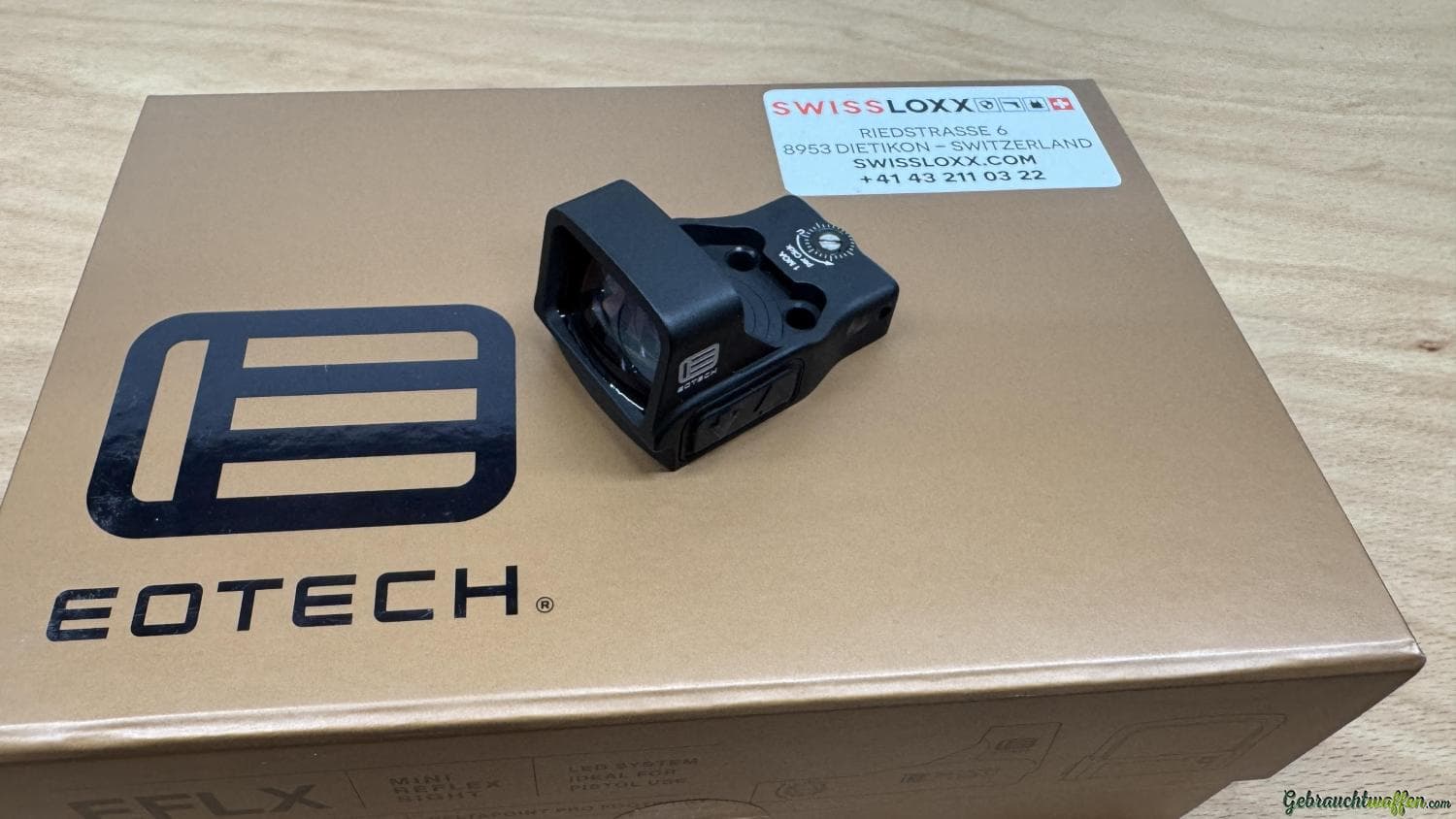 EOTECH EFLX Mini Red Dot Sight - Schwarz, 3 MOA — Bild 4
