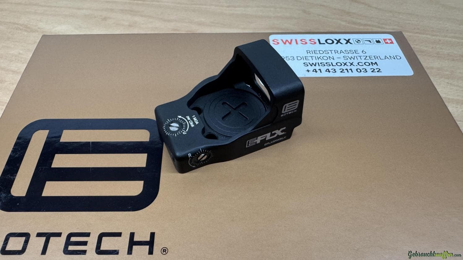EOTECH EFLX Mini Red Dot Sight - Schwarz, 3 MOA — Bild 6