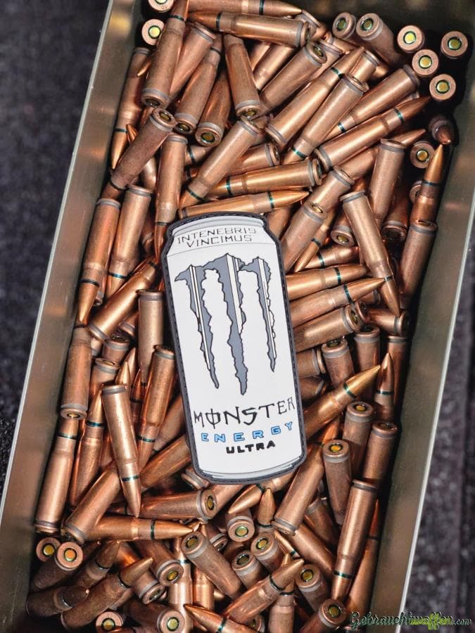 SOLD OUT - Monster White Energy Rubber-Patch — Bild 2