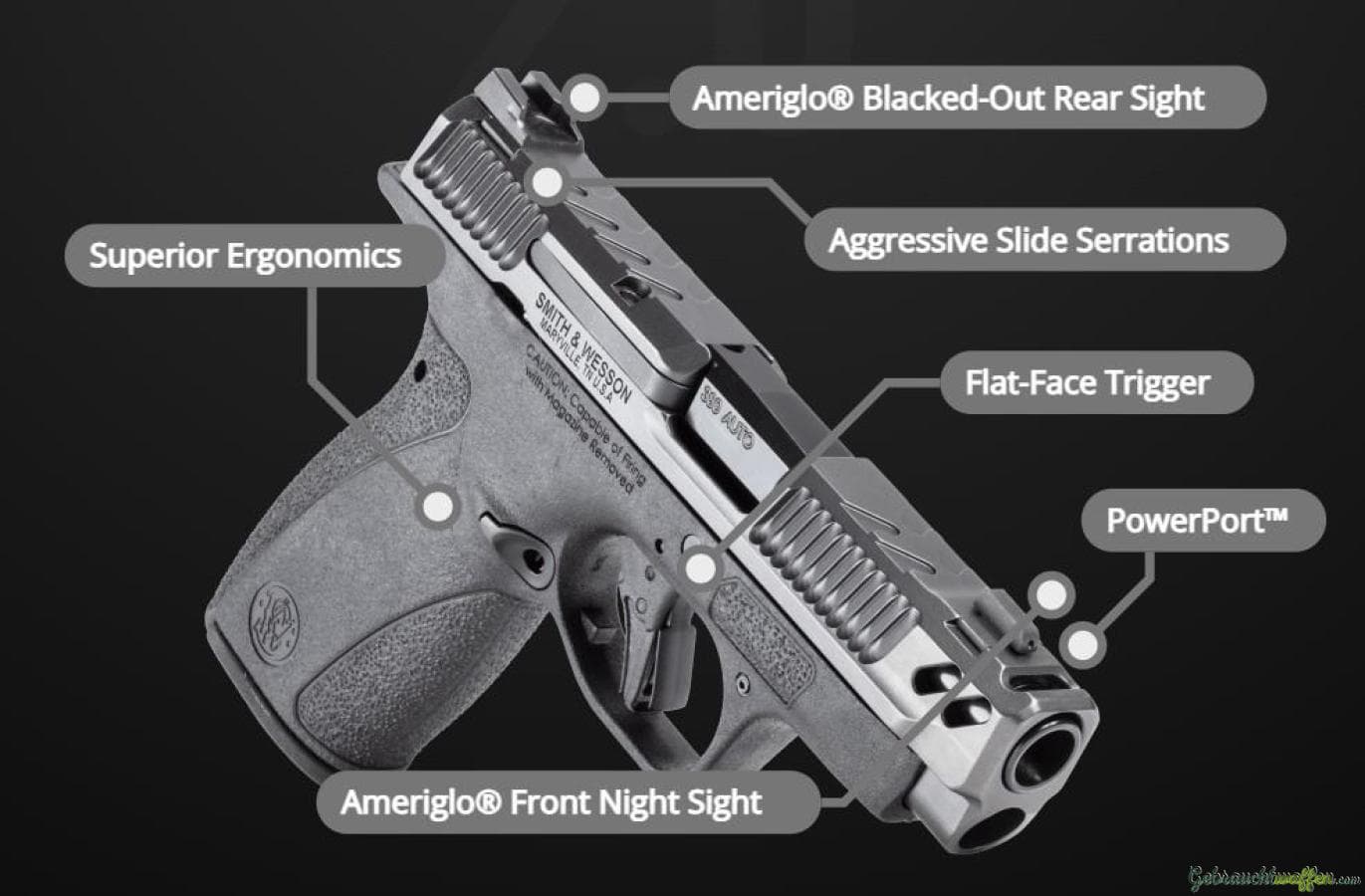 Smith & Wesson PERFORMANCE CENTER Bodyguard 2.0 Carry Comp — Bild 3