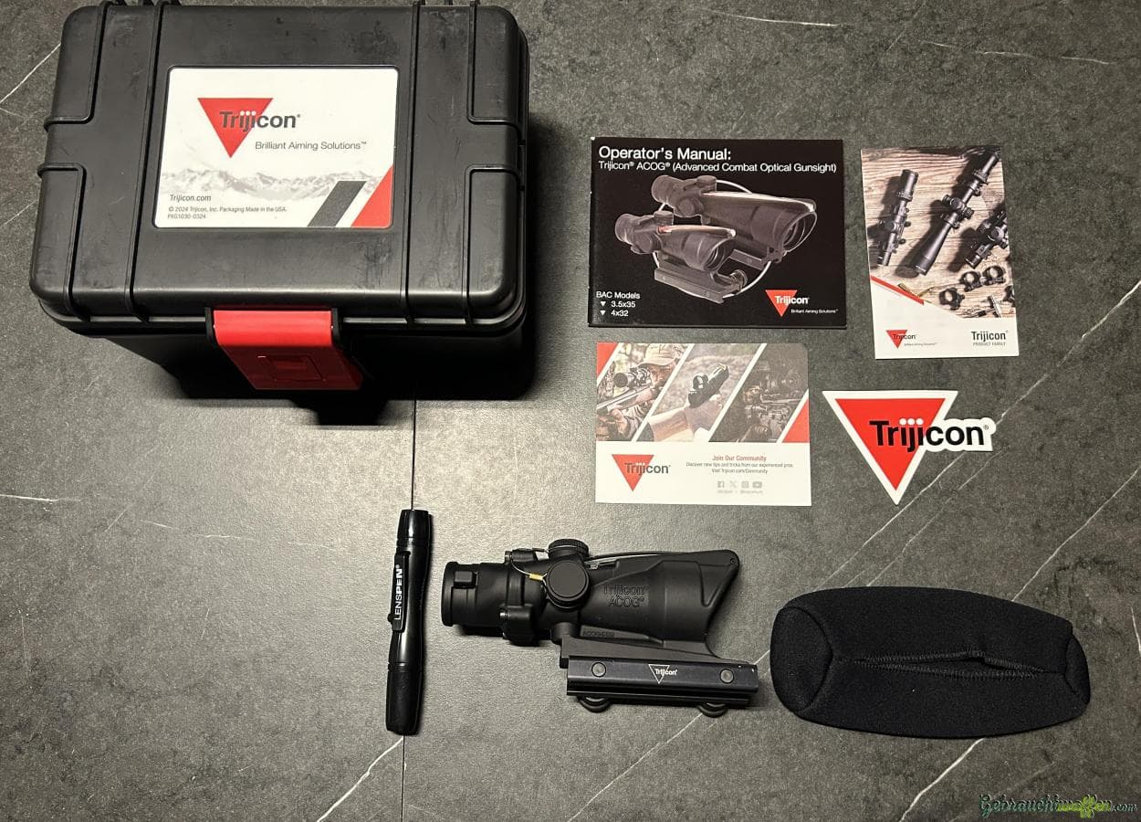 Trijicon ACOG 4x32 Grünes Chevron-Absehen