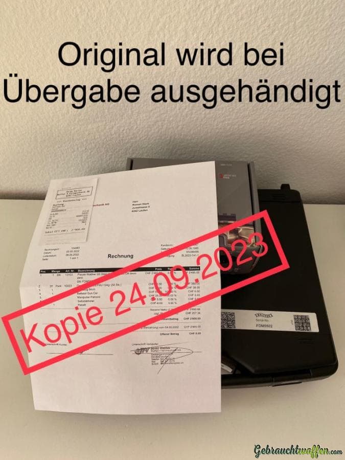 Walther | Carl MATCH STEEL FRAME EXPERT OR 5" 9x19mm Parabellum/Luger/NATO — Bild 7