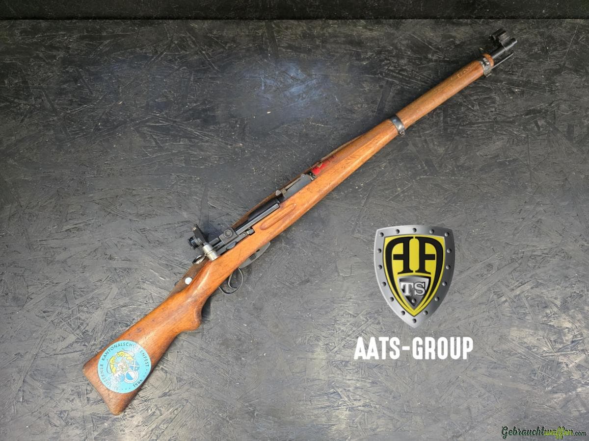 Repetierbüchse W+F Karabiner 31 7.5x55 (GP11) - Zustand 2