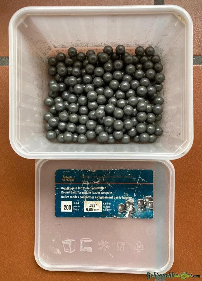Rundkugeln (Blei) für Vorderlader