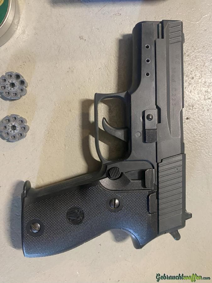 RWS Co2 Pistole C225 mit 10 Kartuschen und Diabolos — Bild 2