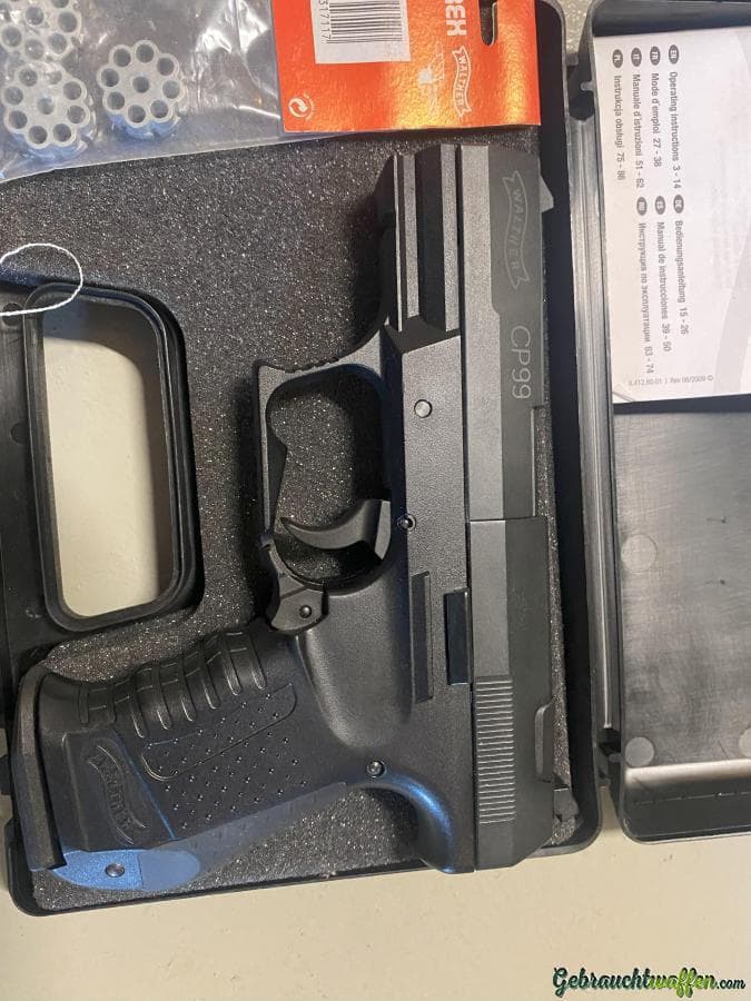 CO2 Pistolen - Walther CP99 Co2 Pistole mit viel Zubehör — Bild 2