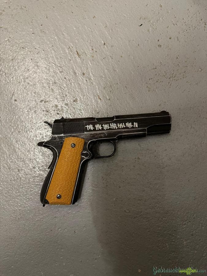 M1911 full métal GBB  molon labe — Bild 3