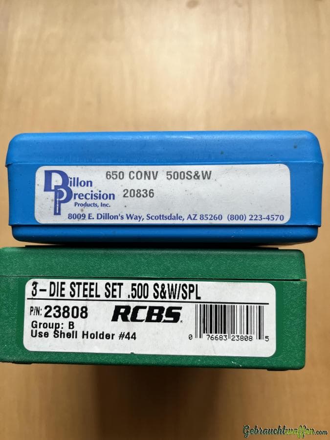 Dillon 650 Conversion Kit mit Matrizen 500S&W