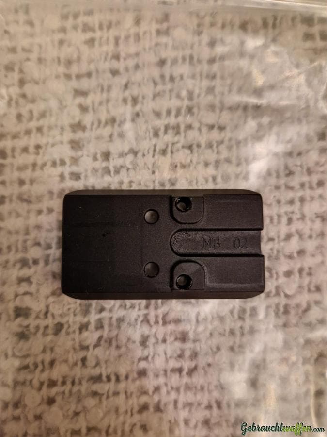 Walther Q4/Q5 Aluminium Adapterplatte für Trijicon Red-Dot Sight