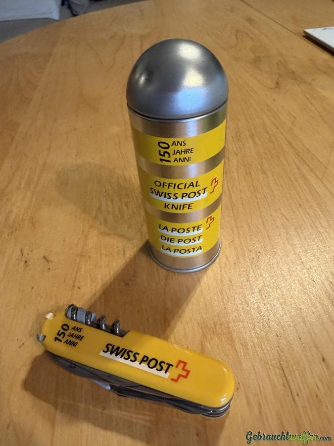 Taschenmesser 150 Jahre Schweizer Post
