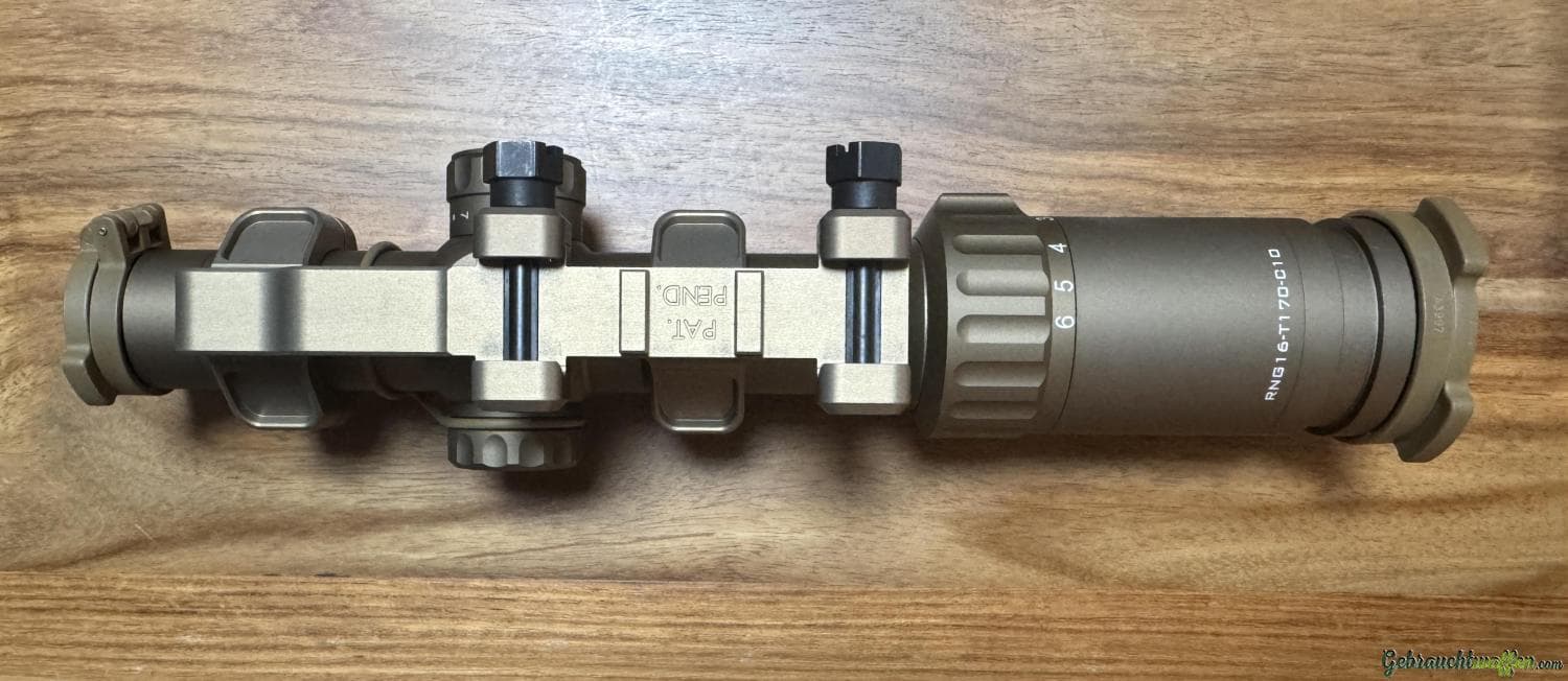 SAI OPTICS – SAI 6 1-6X24MM mit BADGER ORDNANCE 30MM 1.70" 0 MOA MODULAR MOUNT — Bild 5