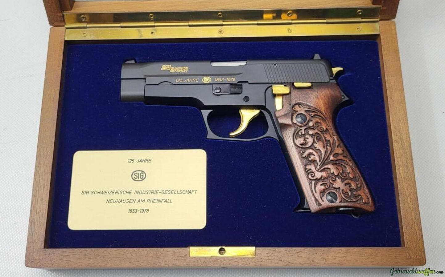 SIG P226 125-jähriges Jubiläum und SIG P220 Jahre SIG Firearms 1860–1985 — Bild 4