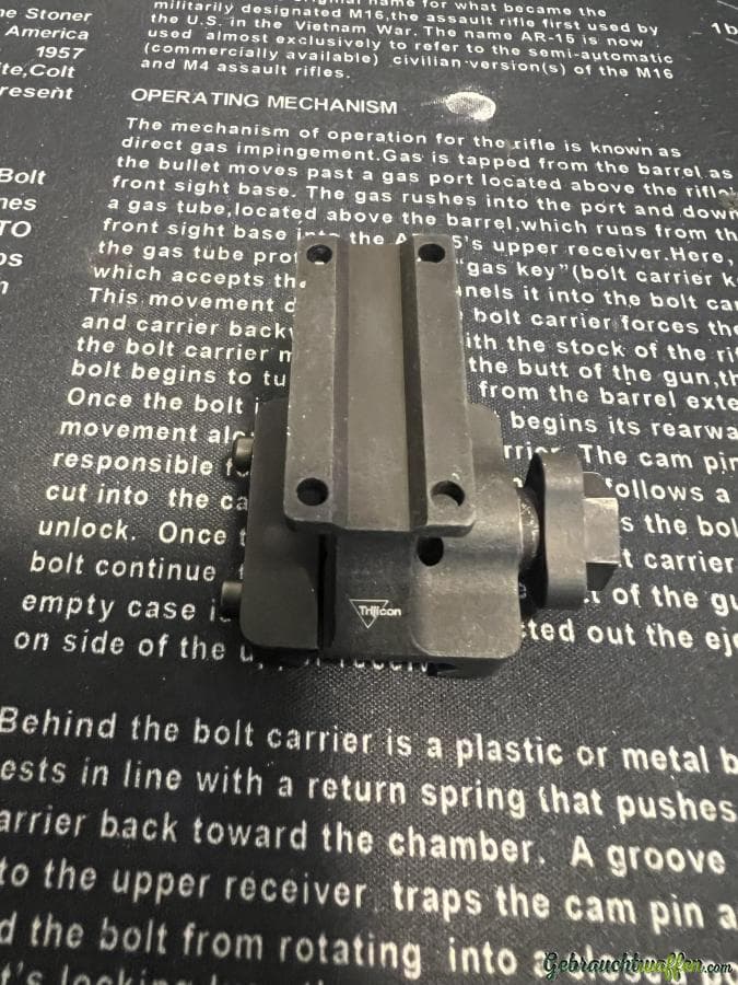 Trijicon MRO original Montage — Bild 2