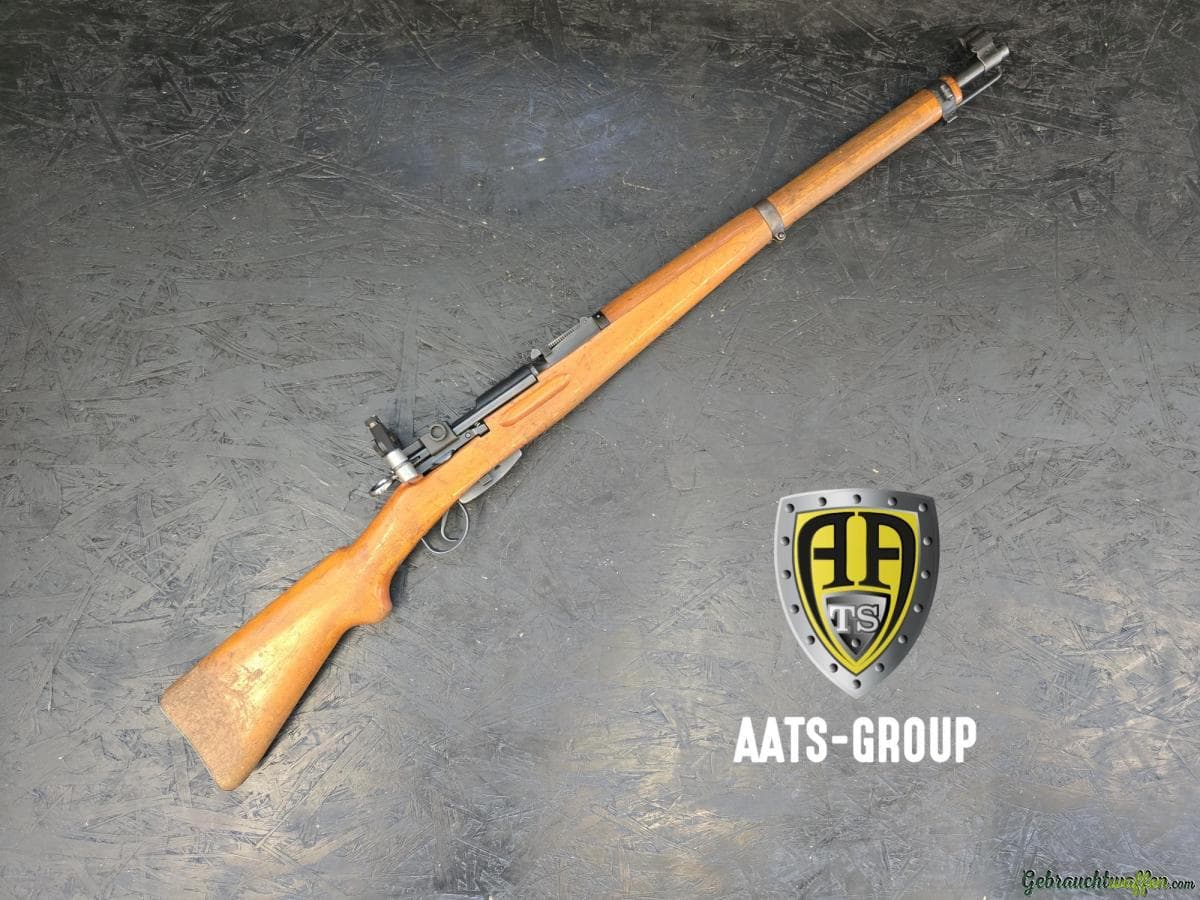 OCCASION Repetierbüchse W+F Karabiner 31 7.5x55 (GP11) - mit Diopter - Zustand 2