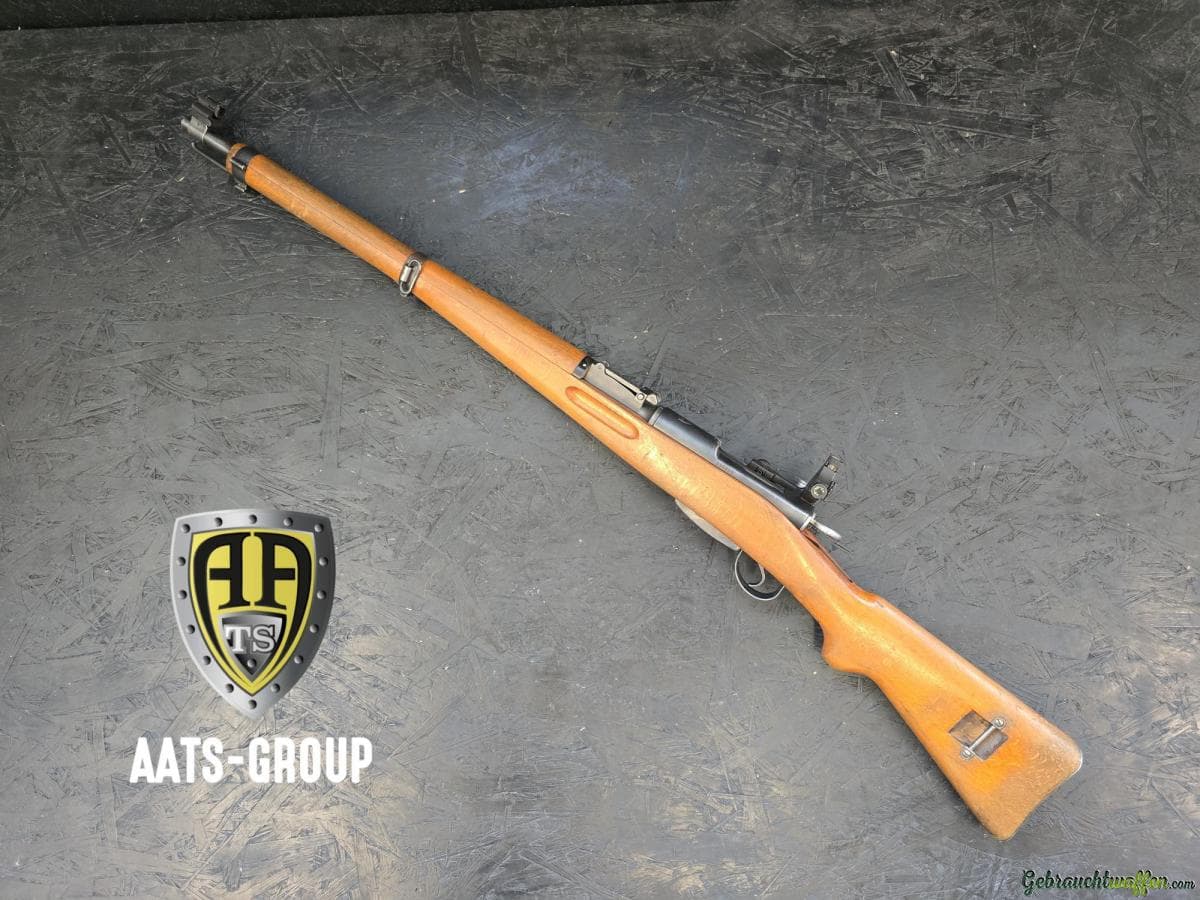 OCCASION Repetierbüchse W+F Karabiner 31 7.5x55 (GP11) - mit Diopter - Zustand 2 — Bild 2