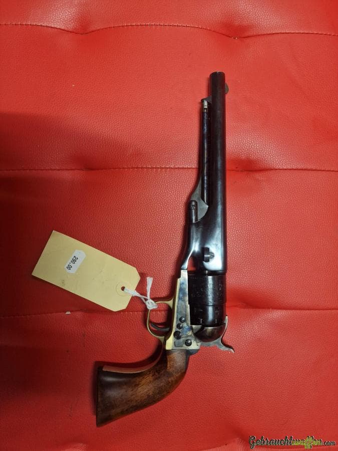 Revolver Uberti Army 1860, Kaliber 44 P.N, neuwertig. — Bild 2