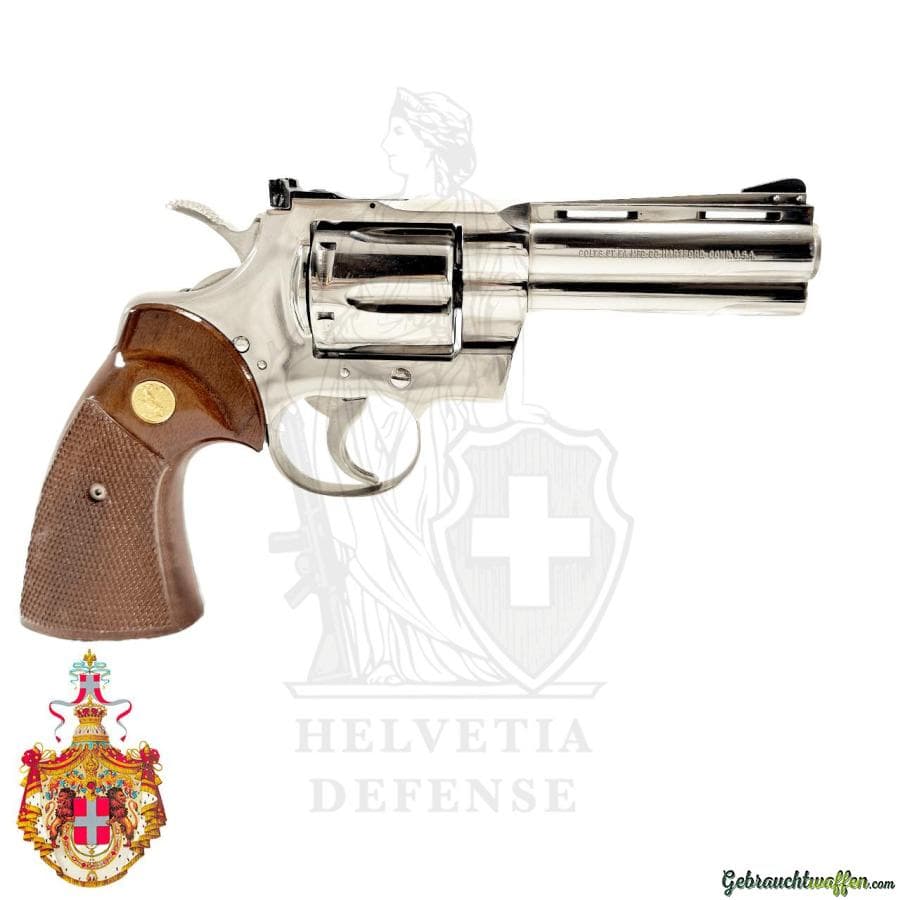 COLT Python .357 Magnum 4” Stainless – Sammlung V.E. Savoyen — Bild 2